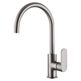 Inspire Vetto Gooseneck Sink Mixer Brushed Nickel
